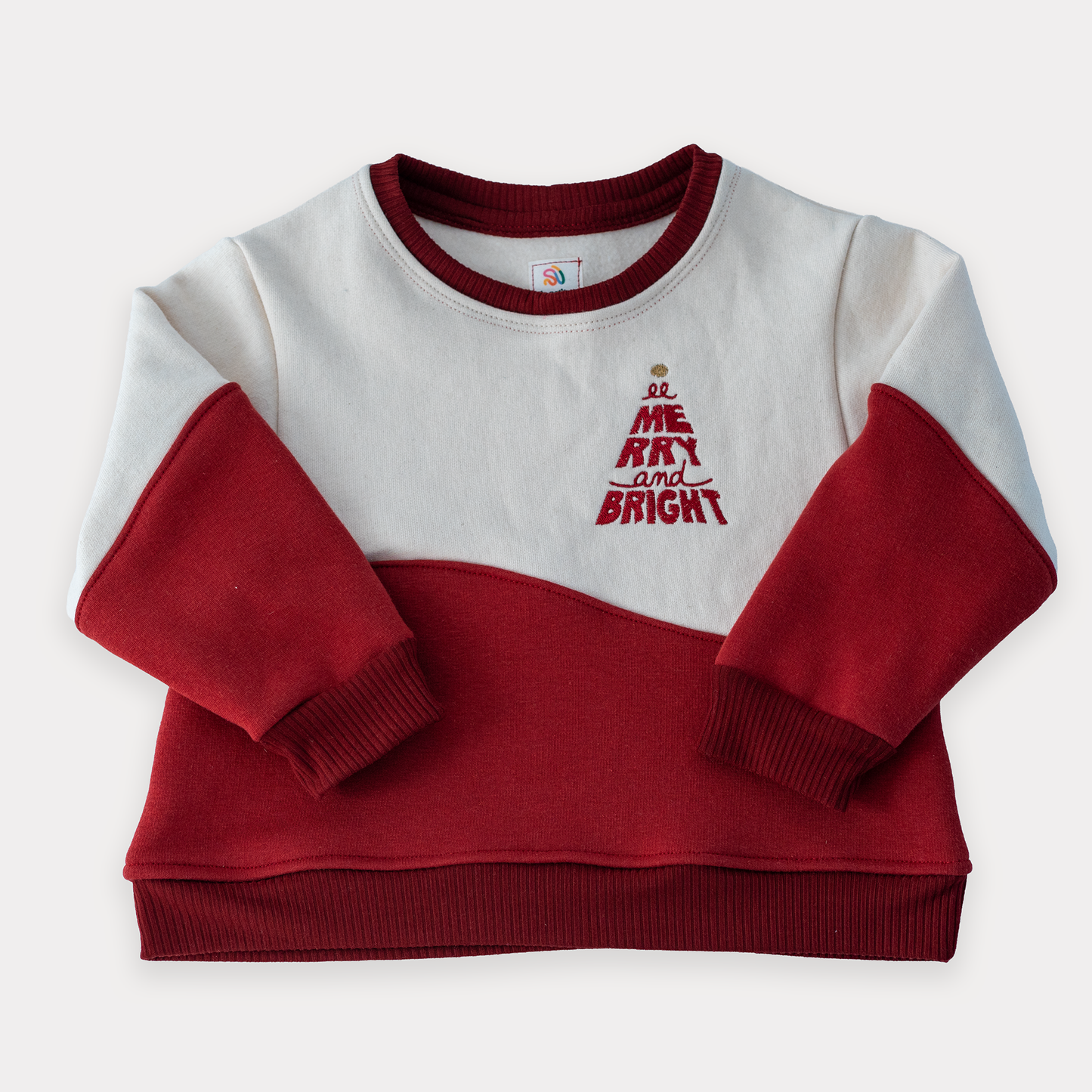 Merry and Bright – Sweatshirt (Red)