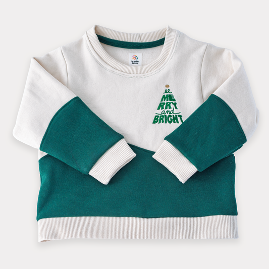 Merry and Bright – Sweatshirt (Green)